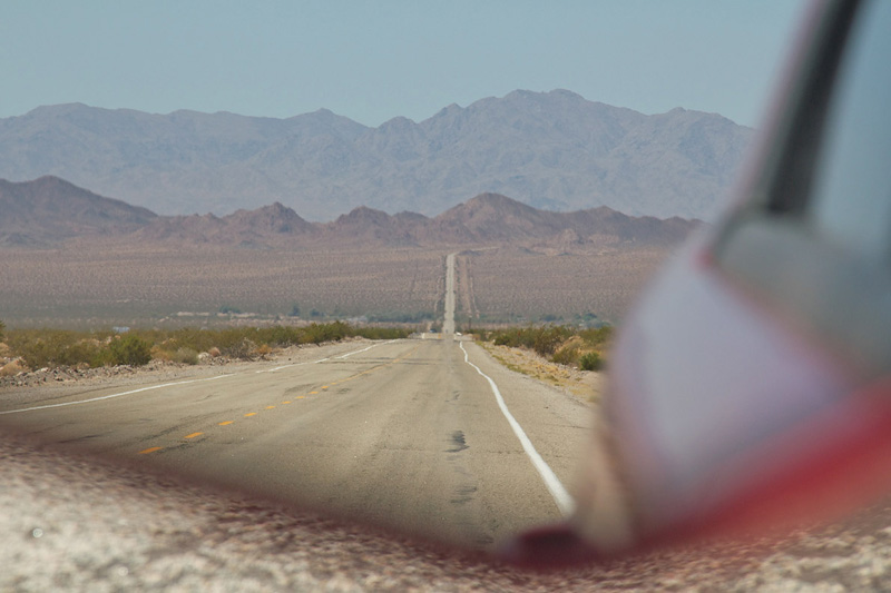 Towards the Mojave Deserts CA