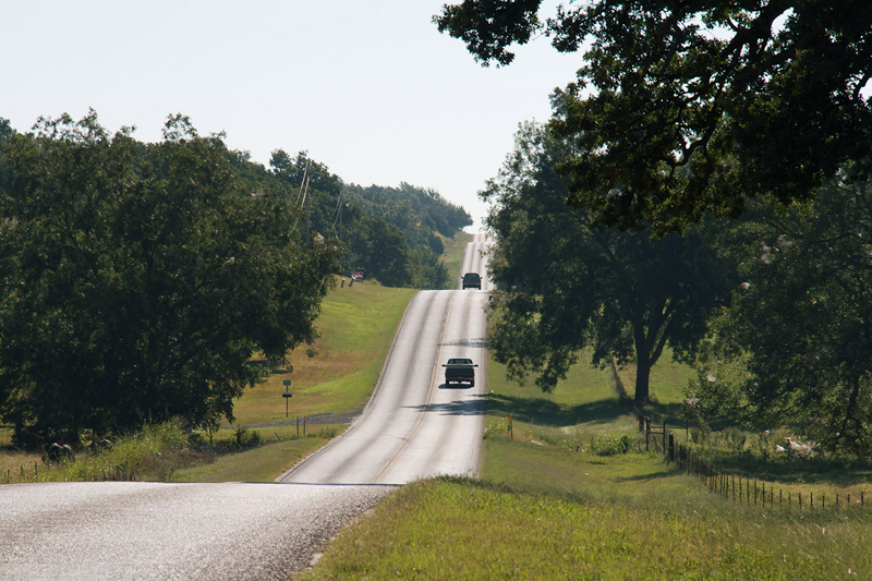 From Stroud to Depew, Oklahoma